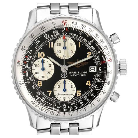 d13022 breitling black face roman|breitling navitimer.